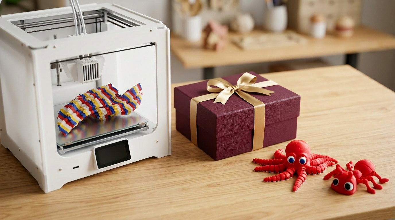 Brindes personalizados impressos em 3D para festas e eventos